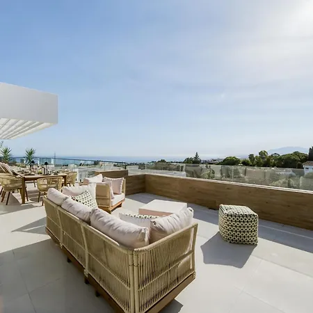 Hotel Duplex Penthouse Rooftop Jacuzzi Terrace Views Marbella